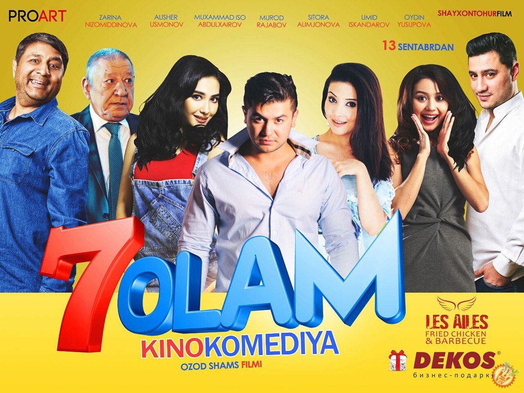 7 Олам / Yetti olam - Yangi uzbek kino 2015 смотреть онлайн